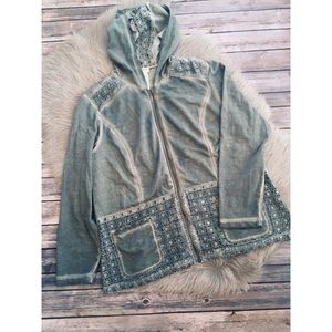 Zenergy by Chico’s ~ Burnout Hoodie